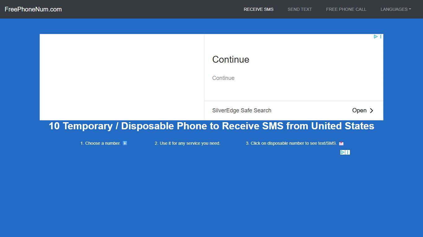 📲 Disposable Number To Receive SMS 2026 United States